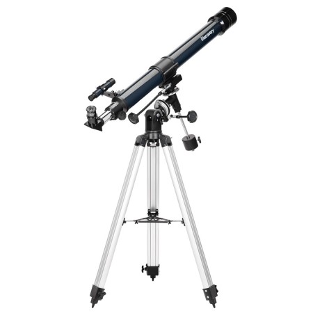 Telescopio levenhuk discovery spark 709 eq con libro