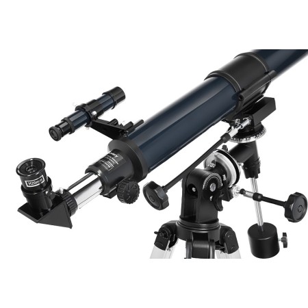 Telescopio levenhuk discovery spark 709 eq con libro