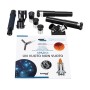 Telescopio levenhuk discovery spark 809 eq con libro