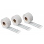 Rotolo di 500 etichette 26x16 stampate con viraggi (3 rotoli)