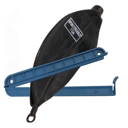 Dolny zacisk ograniczający objętość worka spirotiger