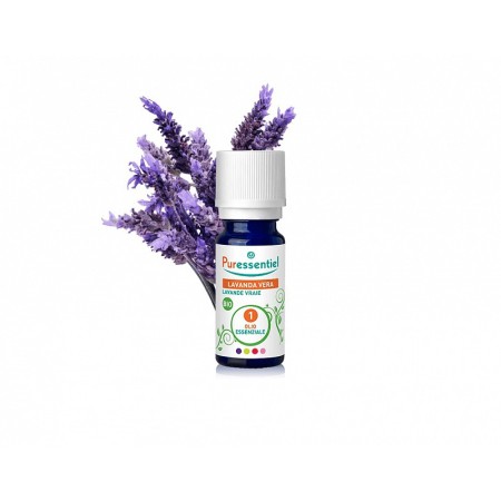 Puressentiel pojedynczy olejek eteryczny organiczna prawdziwa lawenda