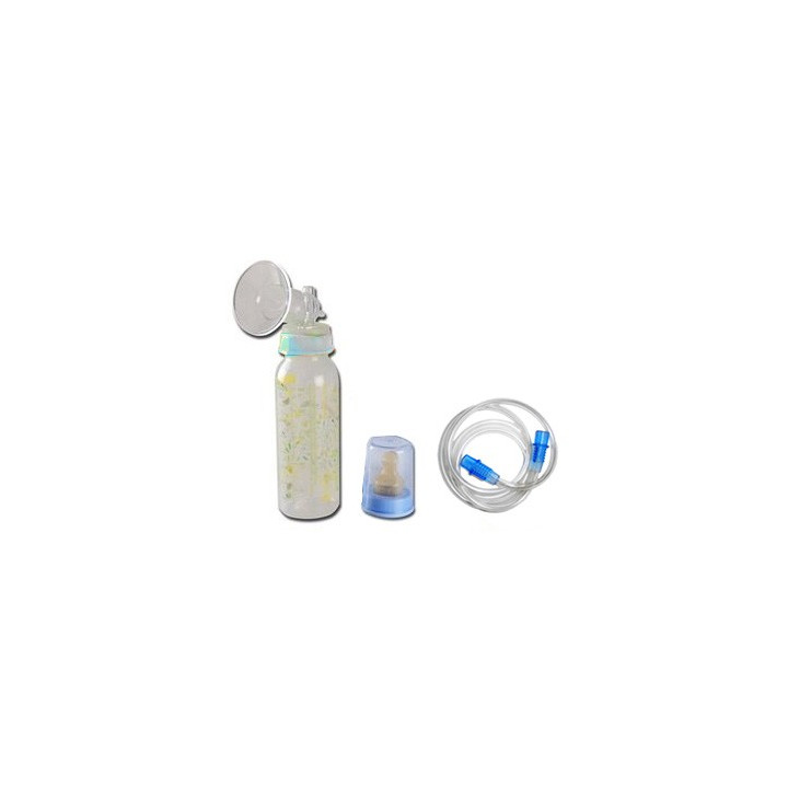 Kit de mamadeira com bico e tubo para bomba de extração de leite