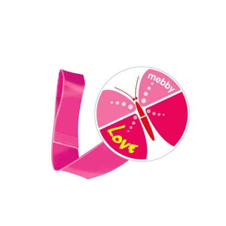 Klips do smoczka mebby panda i motyl