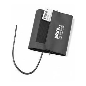 Bransoletka erka d - pierścień greencuff superb szara pojedyncza rurka z rzepem