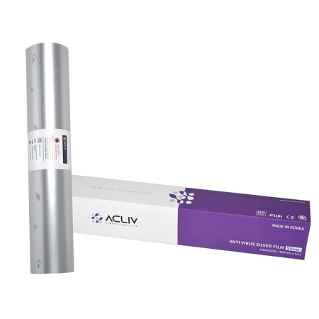 Film antimicrobico adesivo 200 mic - rotolo 5m x 400 mm