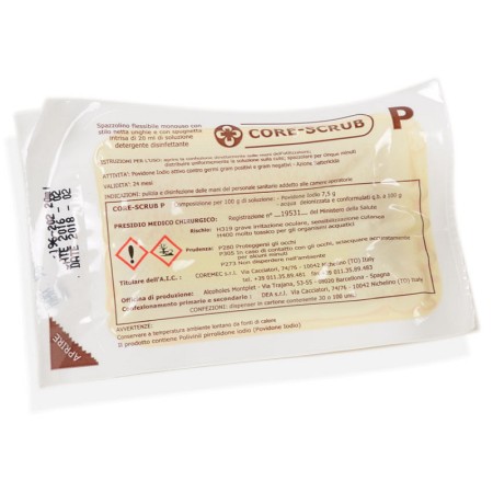 Kit spazzola pvp-iodine - pack italiano - conf. 30 pz.