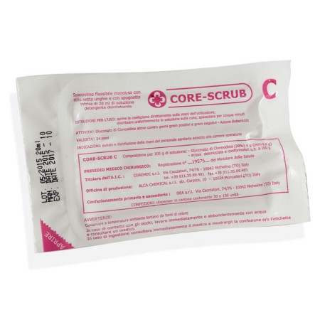 Kit spazzola clorexidina - pack italiano - conf. 30 pz.