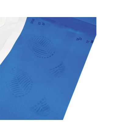 Tappetino decontaminante blu 45x115cm - 30 strati - conf. 5 pz.