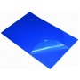 Blue decontamination mat 45x115 cm - 30 layers - pack of 10.
