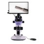 Microscopio stereoscopico digitale magus stereo d7t lcd base