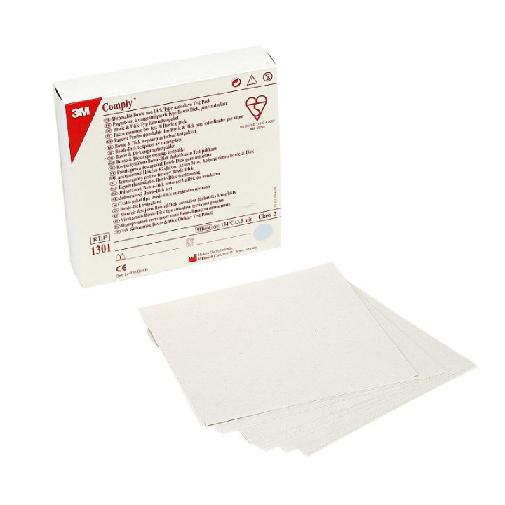 Bowie & Dickov test sterilizacije, 3M Comply testni list 1301