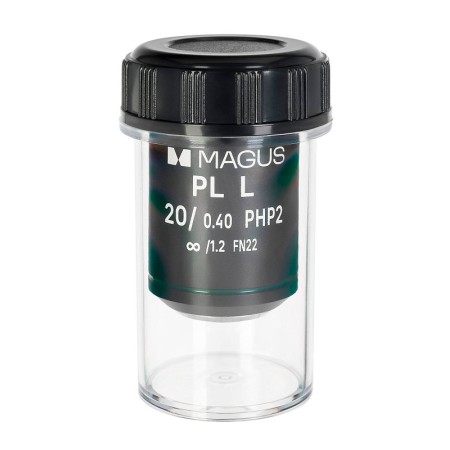 Magus 20hp 20х/0,40 plan l faza php2 ∞/1,2 wd 8,0 mm obiektyw