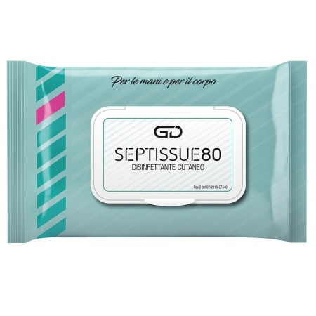 Gd septissue80 maramice za dezinfekciju kože - 80 kom.