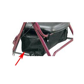 Borsa-cestino per rollator con seduta  mediland