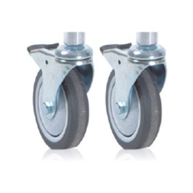 Kółko z hamulcem Ø 10 cm - para