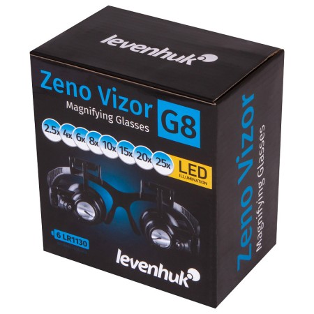 Occhiali d’ingrandimento levenhuk zeno vizor g8