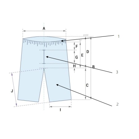 Boxer per colonscopia monouso sms taglia xl - 10 pz.