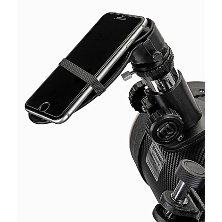 Telescopio riflettore newtoniano bresser spica 130/1000 eq3 con adattatore per fotocamera smartphone