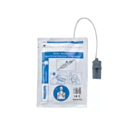 Coppia di piastre philips heartstart xl+/mrx / fr2 elettrodi multifunzionali preconnessi elettrodi adulti