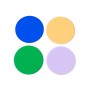 Set di filtri a colori magus lf4.2 (blu, verde, giallo, vetro satinato)