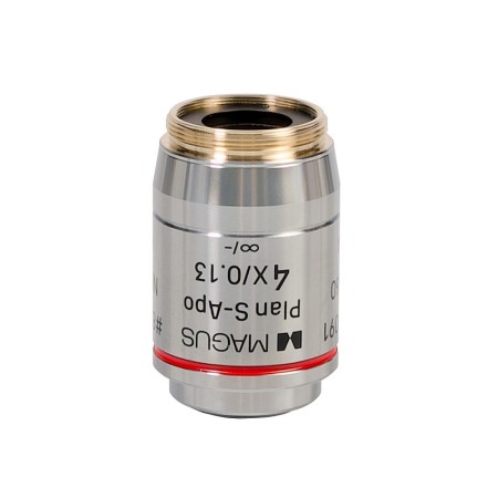Set di obiettivi magus fl s-apo60 planf s-apo 4х/10х/20х/40х/100х a olio ∞/ 0,17 h60 mm