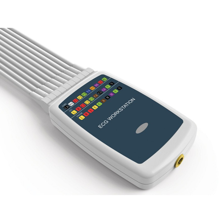 Stație de lucru ECG wireless Contec 8000 - 12 canale