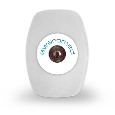 Swaromed 50x36 mm solida gelelektroder för ekg-stresstest - 50-pack