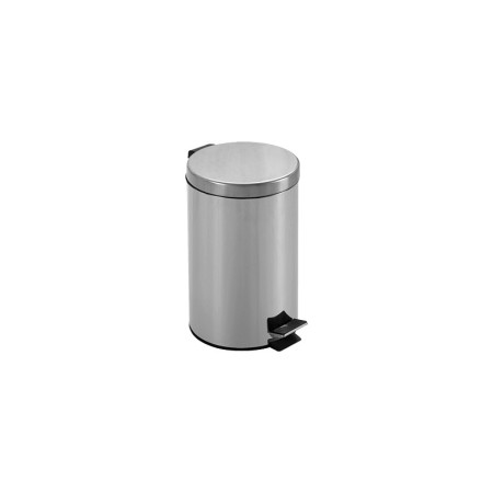 Cestino rifiuti inox aisi 410 12 litri con pedale - 1 pz.