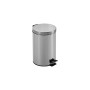 Cestino rifiuti inox aisi 410 20 litri con pedale - 1 pz.