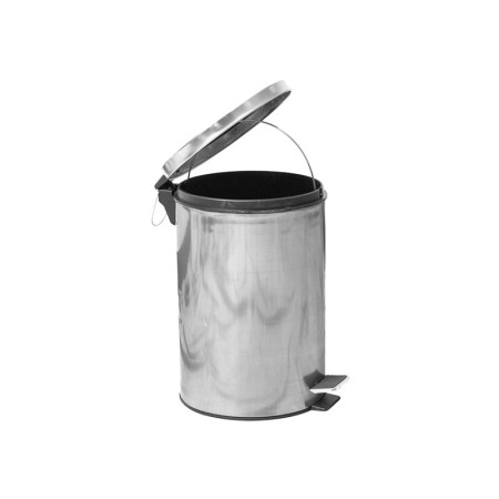 Cestino rifiuti inox aisi 410 20 litri con pedale - 1 pz.
