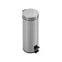 Cestino rifiuti inox aisi 410 30 litri con pedale - 1 pz.