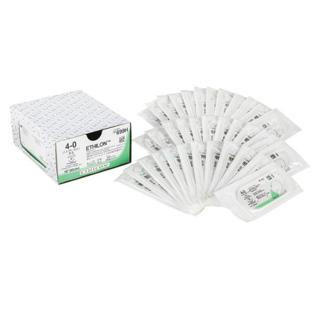 Ethicon ethilon monofilament sutur - 4/0 nål 13 mm - förpackning 36 st.