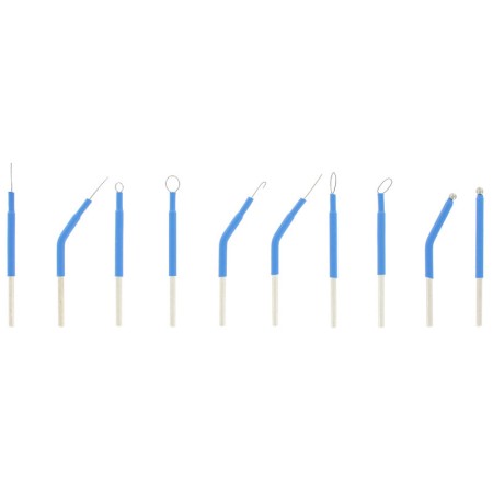 Elettrodo a filo 1 mm - angolato 45° - conf. 6 pz.