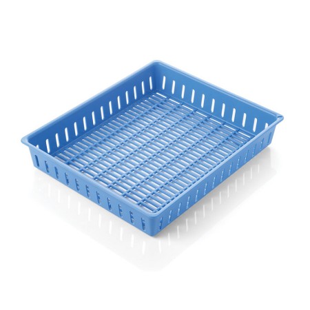 Vassoio strumenti - base a rete 300x200x52 mm - plastica - 1 pz.