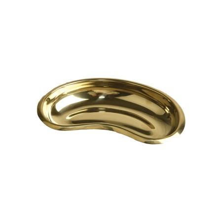 Bacinella reniforme inox dorata 6" - 1 pz.