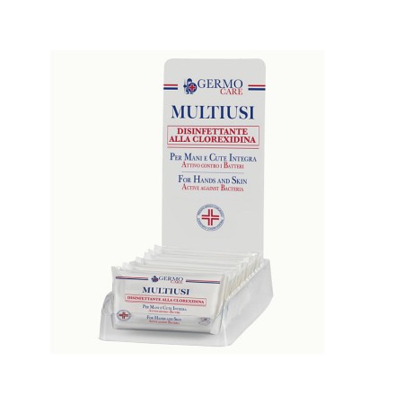 Flowpack med 20 universaldesinfektionsservetter med klorhexidin - 16-pack.