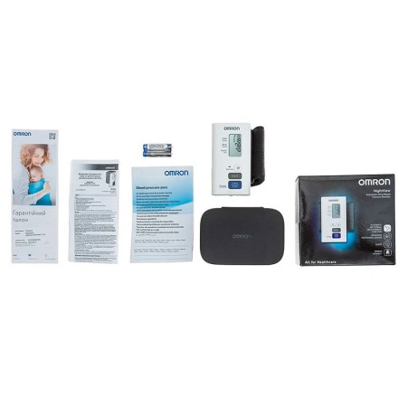 Omron nightview hem-9601t-e3 automatski mjerač krvnog tlaka za zapešće - 1 kom.