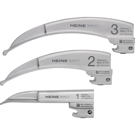 Set laringo led heine classic+ - 3 lame - f-119.18.860 - 1 pz.