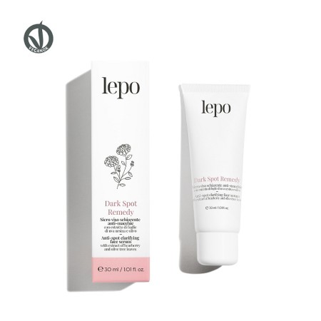 Dark spot remedy siero viso schiarente anti-macchie con estratto di foglie di uva ursina e olivo
