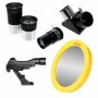 Telescopio bresser sirius 70/900 az con adattatore per fotocamera smartphone
