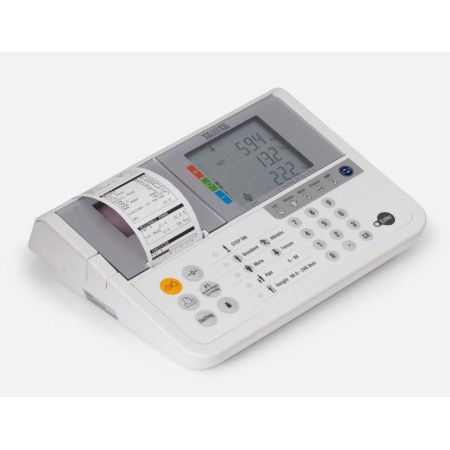 Bilancia per analisi corporea tanita dc-430ma portatile 