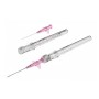 Ago cannula periferico ev di sicurezza bd insyte autoguard con alette 20g x30mm - 381934 - conf. 50 pz.
