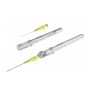 Ago cannula periferico ev di sicurezza bd insyte autoguard con alette 24g x19mm - 381912 - conf. 50 pz.