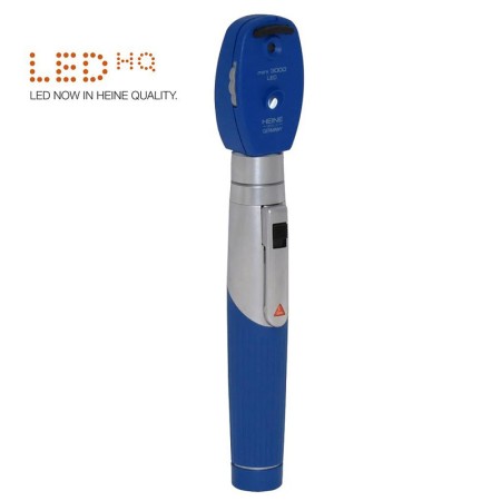 Oftalmoscopio mini 3000 ledhq • blu • codice heine: d-008.71.120