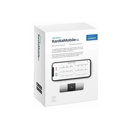 Ekg 6 avledningar omron kardiamobile - km-6l-e - 1 st.