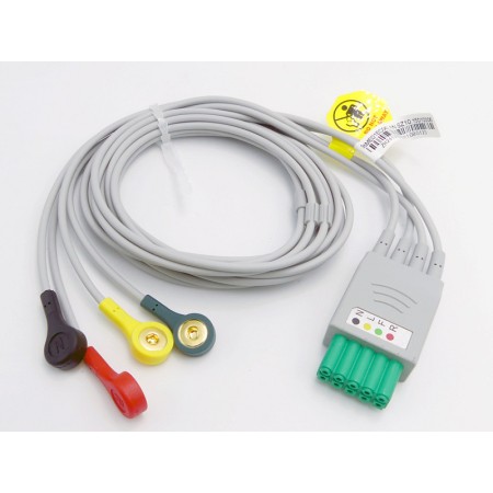 Kabel ekg 4-odprowadzeniowy do 54400 - część zamienna - wymaga kabla połączeniowego 54407 - 1 szt.