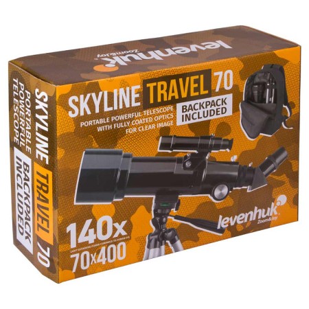 Telescopio levenhuk skyline travel 70
