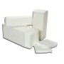 Compressas de gaze não tecida - 10x10 cm - 6 camadas - 20 pacotes com 100 unidades - pacote com 2.000 unidades.
