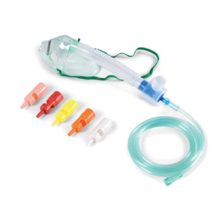 Masque souple à concentration variable avec système venturi - adultes